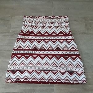 Kavu Aztec Print Skirt